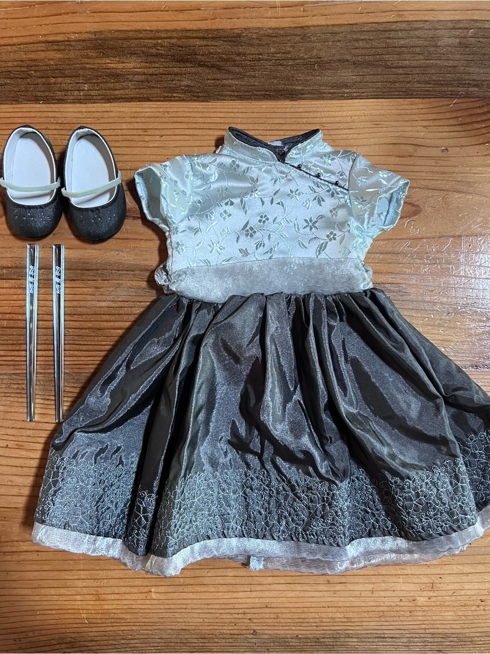American Girl Doll Silver Belle Outfit